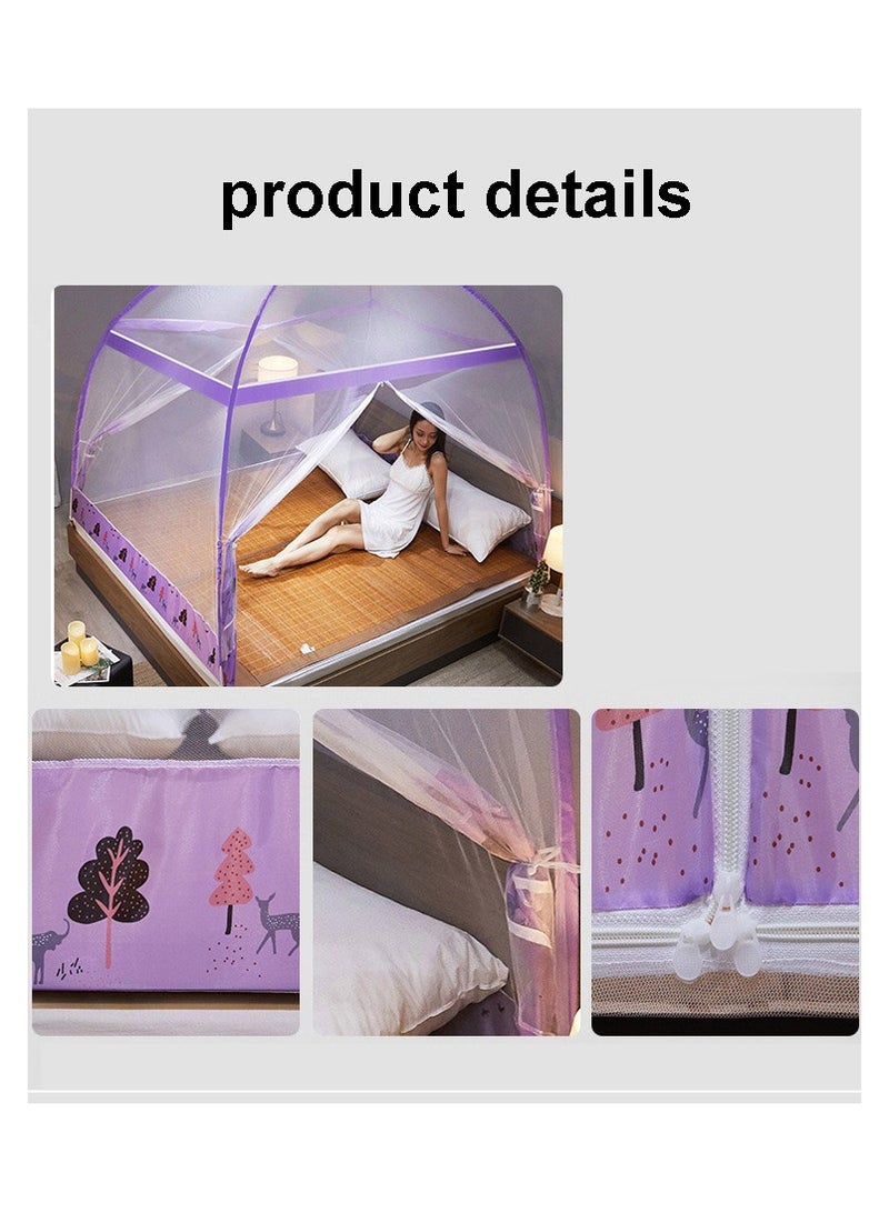 Installation-free mosquito nets are suitable for families and student dormitories - Image 2